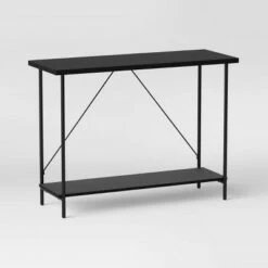 Wood and Metal Console Table - Room Essentials™ Black -Console Tables Sales unnamed file 48