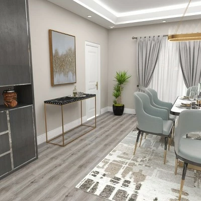 Olivia & May Eclectic Wood Console Table Gold - Olivia & May 20 Olivia & May Eclectic Wood Console Table Gold - Olivia & May - Image 18