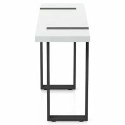 Druse Sofa Table with U-Shaped Legs White/Black - miBasics 11 Druse Sofa Table with U-Shaped Legs White/Black - miBasics -Console Tables Sales unnamed file 4812