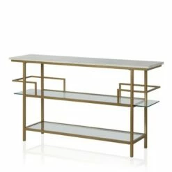 Barlow Console Unit - Cosmoliving by Cosmopolitan Brass -Console Tables Sales unnamed file 4834