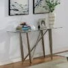 Escalon Sofa Table with Glass Top Champagne - miBasics 2 Escalon Sofa Table with Glass Top Champagne - miBasics -Console Tables Sales unnamed file 4840