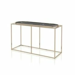 Denban Faux Marble Sofa Table - miBasics White Marble/champagne 8 Denban Faux Marble Sofa Table - miBasics White Marble/champagne -Console Tables Sales unnamed file 4845