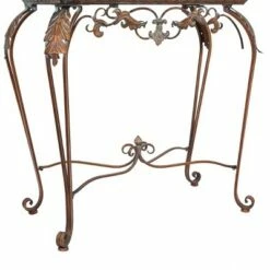 Olivia & May Set of 2 Traditional Iron Console Tables with Mirror Bronze - Olivia & May 10 Olivia & May Set of 2 Traditional Iron Console Tables with Mirror Bronze - Olivia & May -Console Tables Sales unnamed file 4867