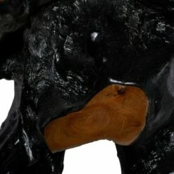 Olivia & May Contemporary Teak Wood Console Table Gold - Olivia & May -Console Tables Sales unnamed file 4882