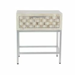 Olivia & May Set of 3 Contemporary Wood Console Tables Beige - Olivia & May -Console Tables Sales unnamed file 4914