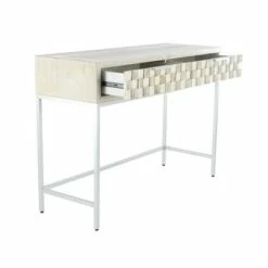 Olivia & May Set of 3 Contemporary Wood Console Tables Beige - Olivia & May -Console Tables Sales unnamed file 4916