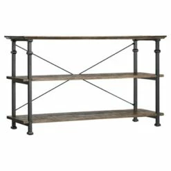 Ronay Rustic Industrial Console Table - Inspire Q® Brown 16 Ronay Rustic Industrial Console Table - Inspire Q® Brown -Console Tables Sales unnamed file 4948