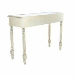 Olivia & May Set of 3 Glam Mirrored Wood Console Tables Silver - Olivia & May -Console Tables Sales unnamed file 4962