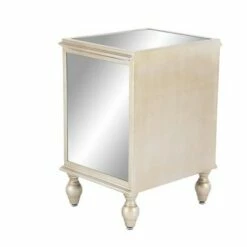 Olivia & May Set of 3 Glam Mirrored Wood Console Tables Silver - Olivia & May -Console Tables Sales unnamed file 4964