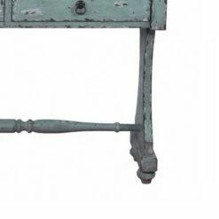 Distressed Two-Tone Entryway Console Table River Blue - HomeFare -Console Tables Sales unnamed file 4972