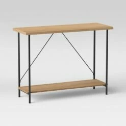 Wood and Metal Console Table - Room Essentials™ Black -Console Tables Sales unnamed file 50