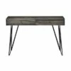 Alvara Court Occasional 2 Drawer Console Table - Treasure Trove Accents Charcoal/gray/brown -Console Tables Sales unnamed file 5010