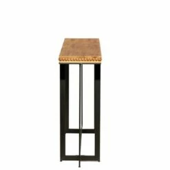 Olivia & May Industrial Wood and Metal Console Table Brown - Olivia & May 11 Olivia & May Industrial Wood and Metal Console Table Brown - Olivia & May -Console Tables Sales unnamed file 5039