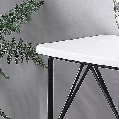 Drixol Rectangle Sofa Table - miBasics White 7 Drixol Rectangle Sofa Table - miBasics White - Image 5