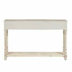 3 Drawer Entryway Console Table White - HomeFare -Console Tables Sales unnamed file 5057