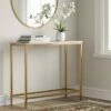 Greenwich Narrow Marble Top Console Brass - Threshold™ -Console Tables Sales unnamed file 507