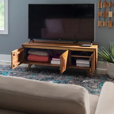 Haltom Console Brown - Powell Company 10 Haltom Console Brown - Powell Company - Image 8