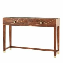 Olivia & May Set of 3 Modern Wood Console Tables Brown - Olivia & May -Console Tables Sales unnamed file 5127