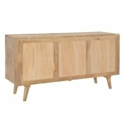 Lachlan 2 Drawer 2 Door Console Natural - Powell Company -Console Tables Sales unnamed file 5135