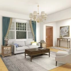 Olivia & May Set of 3 Glam Wood Console Tables Gray - Olivia & May -Console Tables Sales unnamed file 5166