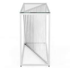 Wondry Geometric Inspired Sofa Table with Glass Top - miBasics Chrome 9 Wondry Geometric Inspired Sofa Table with Glass Top - miBasics Chrome -Console Tables Sales unnamed file 5201