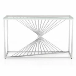 Wondry Geometric Inspired Sofa Table with Glass Top - miBasics Chrome 10 Wondry Geometric Inspired Sofa Table with Glass Top - miBasics Chrome -Console Tables Sales unnamed file 5202
