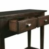 Favorite Finds Hall Console/Sofa Table Chocolate Oak Finish - Leick Home -Console Tables Sales unnamed file 5207