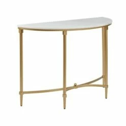Madison Park Bordeaux Console Table White/Gold -Console Tables Sales unnamed file 5221