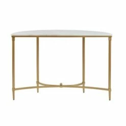 Madison Park Bordeaux Console Table White/Gold -Console Tables Sales unnamed file 5223