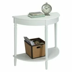 French Country Entryway Table White - Breighton Home
