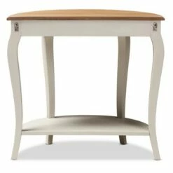 Cordelia Finished Console Table White - Baxton Studio -Console Tables Sales unnamed file 5243