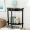 Tinsley Half Round Console Table - Safavieh Brown -Console Tables Sales unnamed file 5250