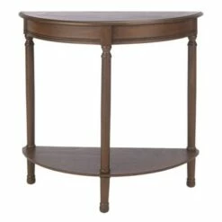 Tinsley Half Round Console Table - Safavieh Brown -Console Tables Sales unnamed file 5260