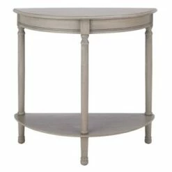 Tinsley Half Round Console Table - Safavieh Brown -Console Tables Sales unnamed file 5261