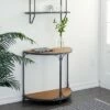 Olivia & May Industrial Metal Console Table Brown - Olivia & May -Console Tables Sales unnamed file 5324