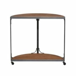 Olivia & May Industrial Metal Console Table Brown - Olivia & May 11 Olivia & May Industrial Metal Console Table Brown - Olivia & May -Console Tables Sales unnamed file 5328