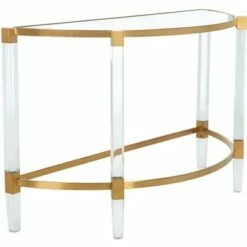 Anabelle Acrylic Console Table - Safavieh -Console Tables Sales unnamed file 5339