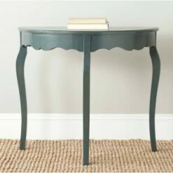 Aggie Console Table - Teal - Safavieh