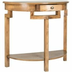 Liana Console - Oak - Safavieh -Console Tables Sales unnamed file 5367