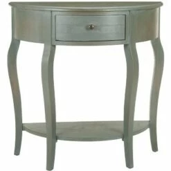 Jan Demilune Console Table - Safavieh Blue -Console Tables Sales unnamed file 5414