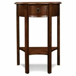 Demilune Hall Stand - Chocolate Cherry - Leick Home 15 Demilune Hall Stand - Chocolate Cherry - Leick Home -Console Tables Sales unnamed file 5427