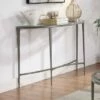Harding X - Shaped Base Sofa Table Silver - miBasics -Console Tables Sales unnamed file 5445