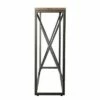 Arendale Faux Marble Skinny Console Table - Aiden Lane Tan/gray -Console Tables Sales unnamed file 551