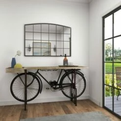 Olivia & May Rustic Metal Console Table Black - Olivia & May -Console Tables Sales unnamed file 5585