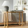 Threshold Designed W/Studio McGee Race Track Console Table Natural - Threshold™ designed with Studio McGee -Console Tables Sales unnamed file 5598