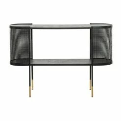 Olivia & May Contemporary Metal Oval Console Table Black - Olivia & May 9 Olivia & May Contemporary Metal Oval Console Table Black - Olivia & May -Console Tables Sales unnamed file 5608