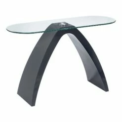 Gummerton Glass Top Sofa Table - miBasics Black High Gloss -Console Tables Sales unnamed file 5639