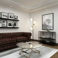 Olivia & May Contemporary Metal Console Table Black - Olivia & May -Console Tables Sales unnamed file 5660