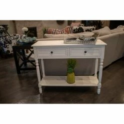 Simplify Shutter Drawer Console Table Cream - Decor Therapy -Console Tables Sales unnamed file 5699