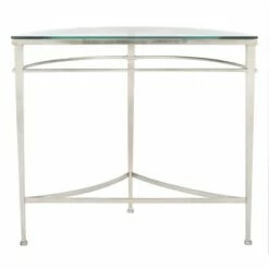 Baur Antique Silver Glass Console Table Antique Silver - Safavieh 12 Baur Antique Silver Glass Console Table Antique Silver - Safavieh -Console Tables Sales unnamed file 5711